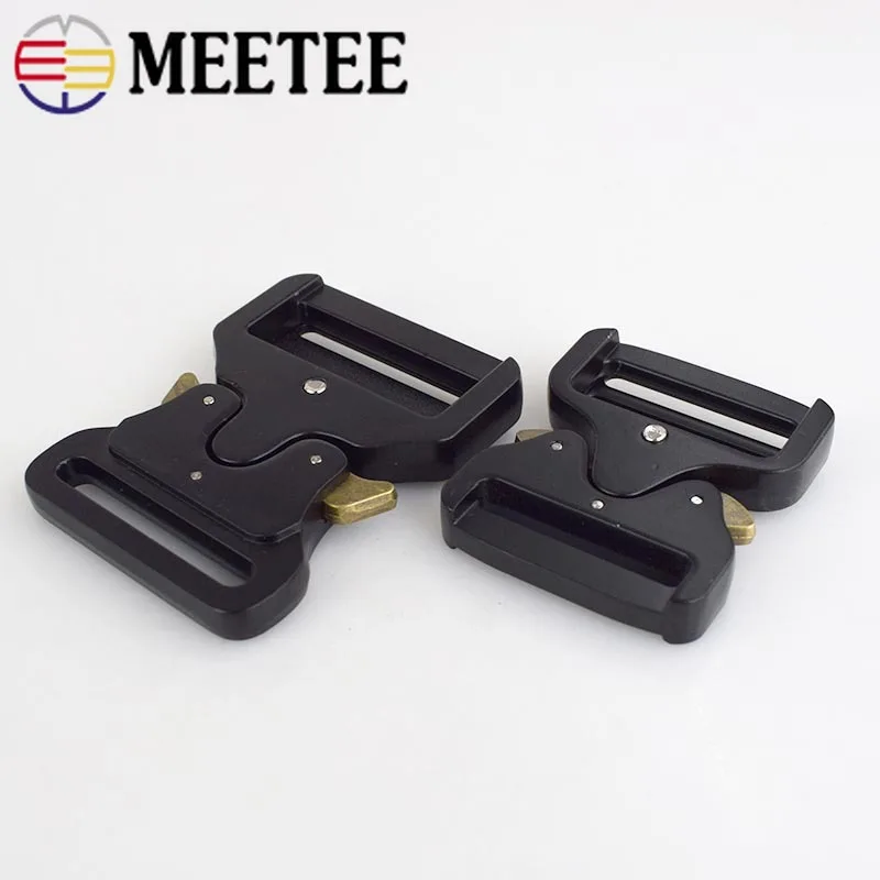 Meetee металлический ремешок для сумок 3 8/4 5 см БЫСТРОРАЗЪЕМНАЯ Пряжка скоба зажим