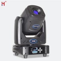 led moving head lyre 100w gobo light dmx spot disco lights with 5 prism of high power for professional dj party lighting