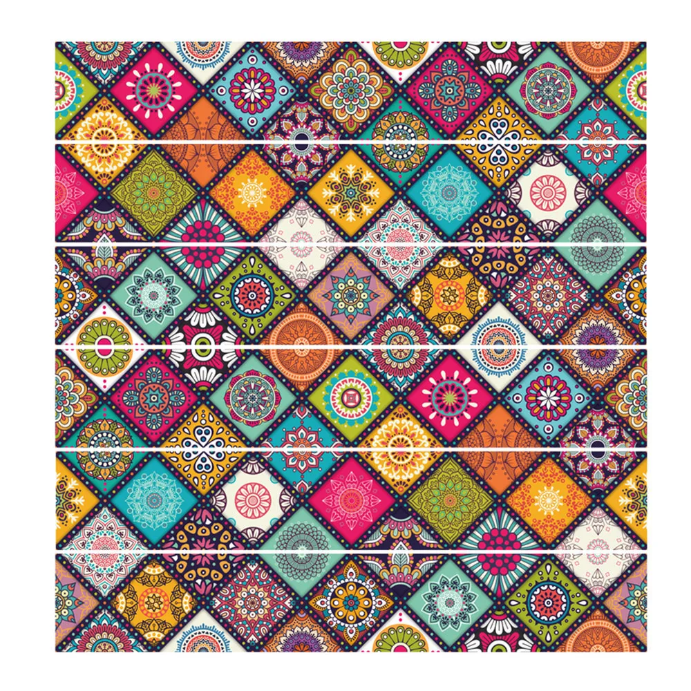 Наклейки для лестницы и 6 шт. наклейки пола самостоятельной сборки на стены