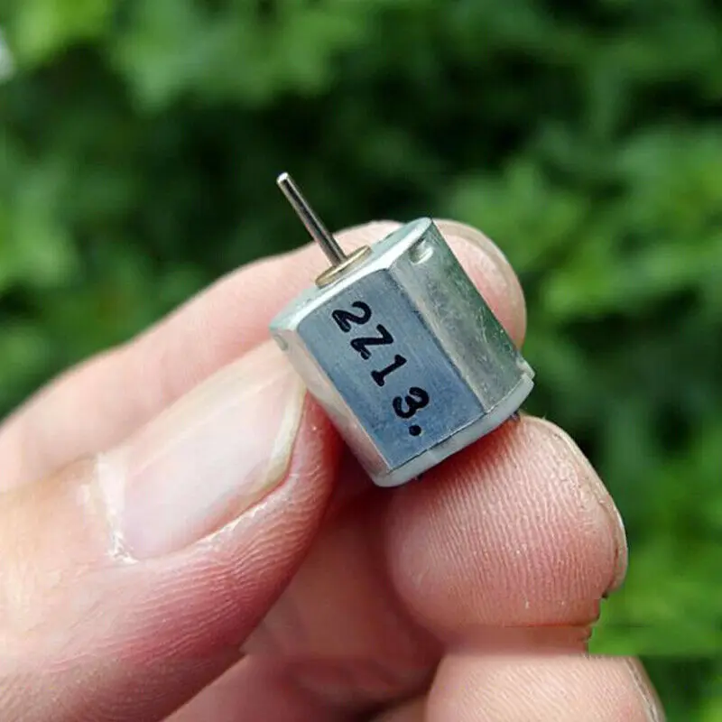 Прецизионный микро-электродвигатель N10, щетка из драгоценных металлов, постоянный ток, 6-7,2 В, 27000-32500 об/мин, Миниатюрная игрушка «сделай сам», модель 10*12 мм
