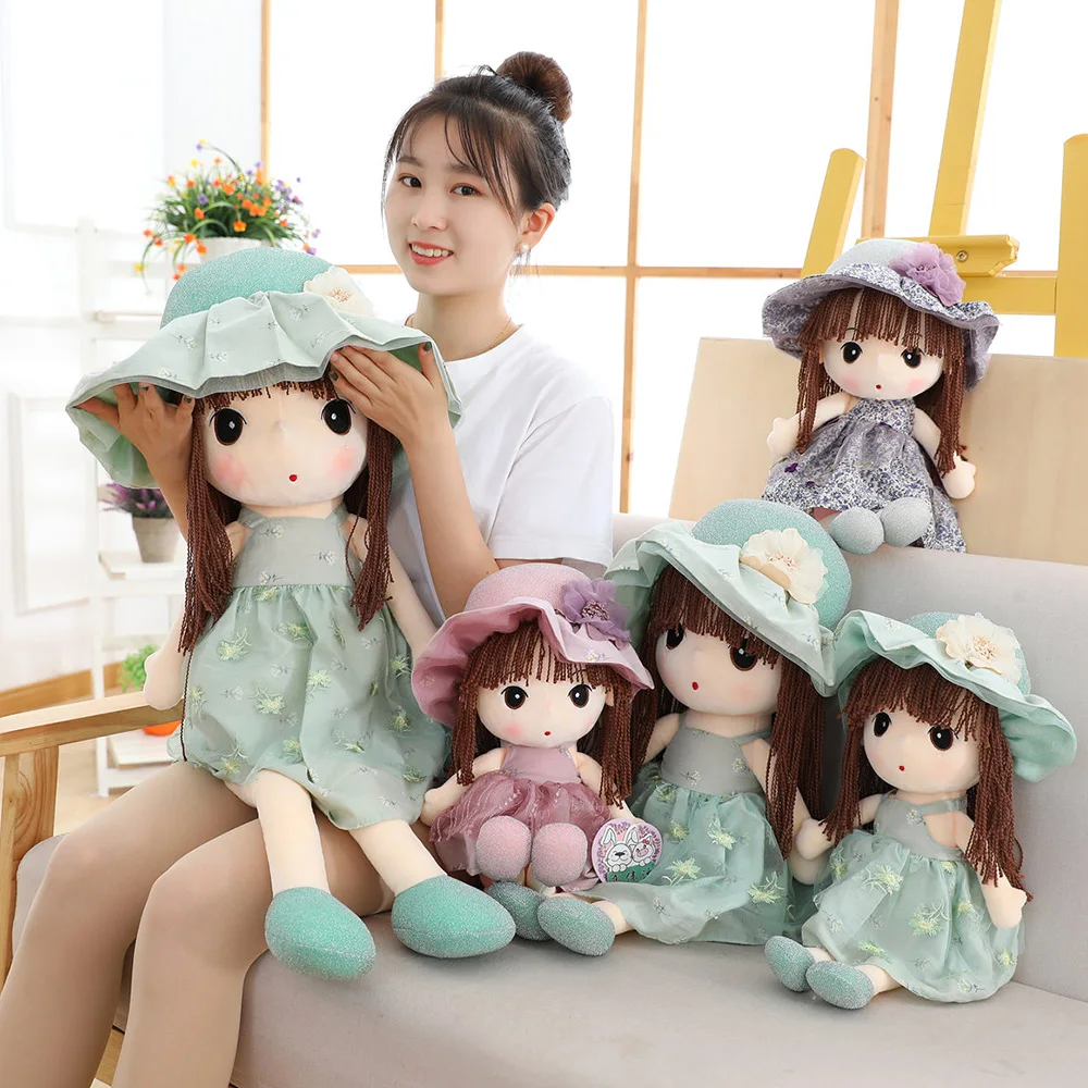 Cute Cartoon Original Stuffed Doll High Quality Wear Sun Hat Mayfair Dolls Plush Toys For Children Girls Christmas Birthday Gift | Игрушки и