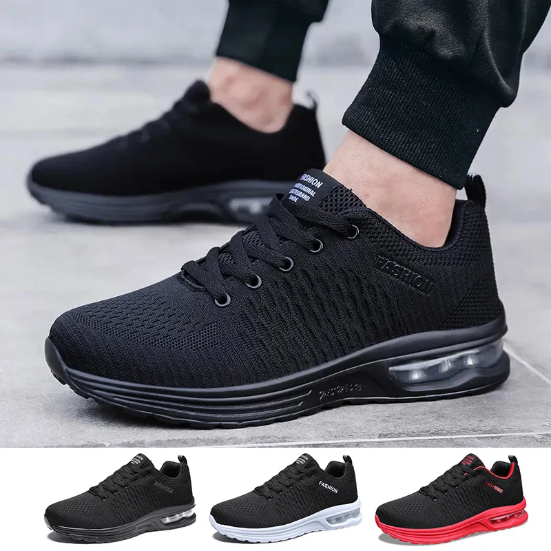 

Running Shoes Men Cushioned Trainer Sneakers Fashion Trend Sport Shoes Jogging Breathable Sneakers Zapatillas