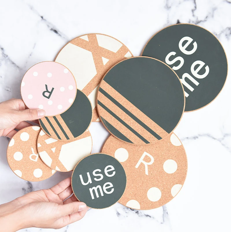 

Коврик JSWORK в скандинавском стиле с подставкой для подставки для чашек, подставка для напитков, украшение для дома, современные кухонные акс...