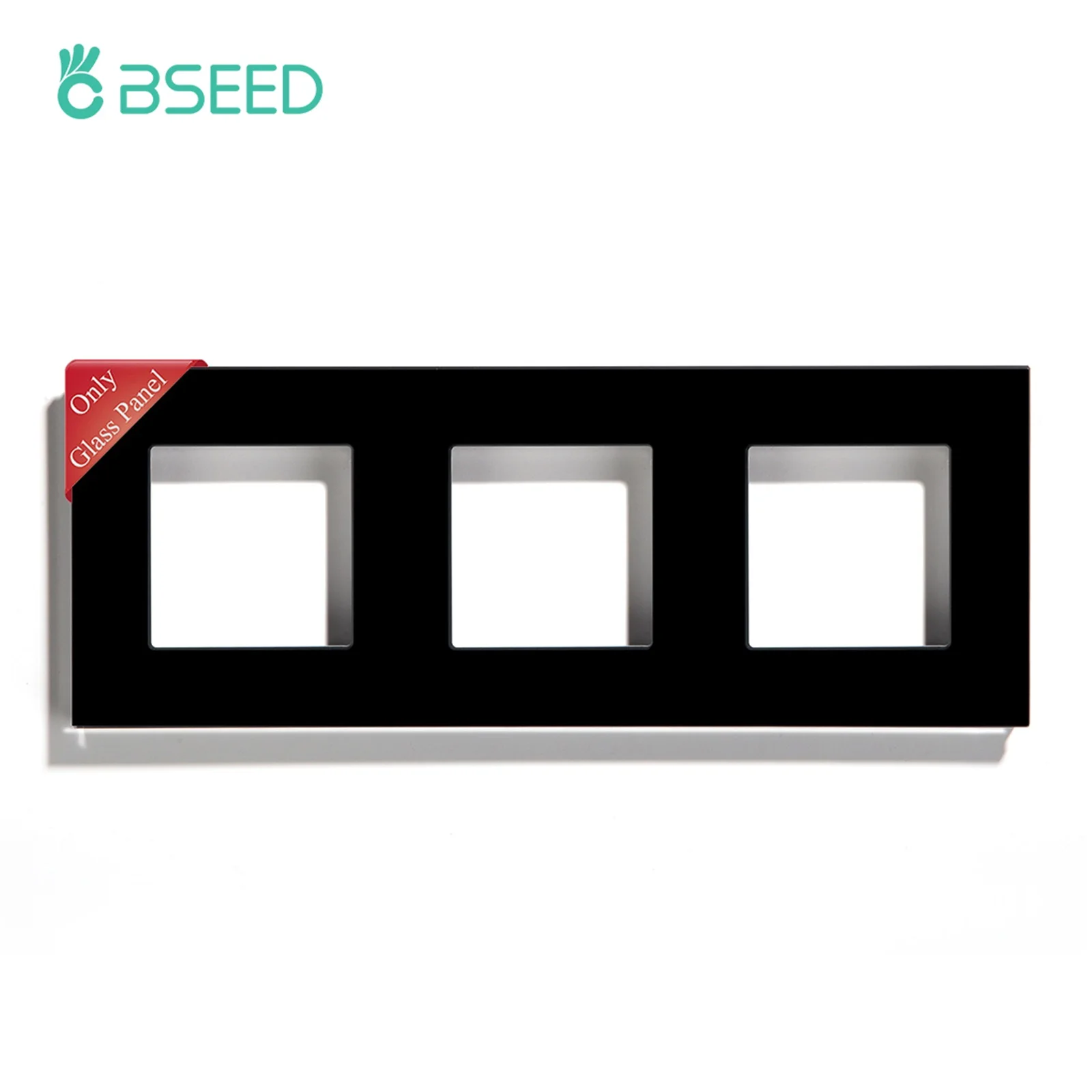 Bseed стеклянная рамка для розетки