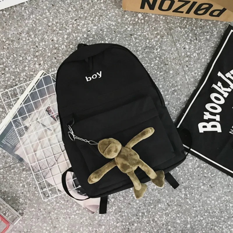 

Female Ornaments School Bags For Teenage Girls 2020 Nylon Travel Backpack Women Mochilas Sac A Dos Ladies Laptop Men Bag Pack