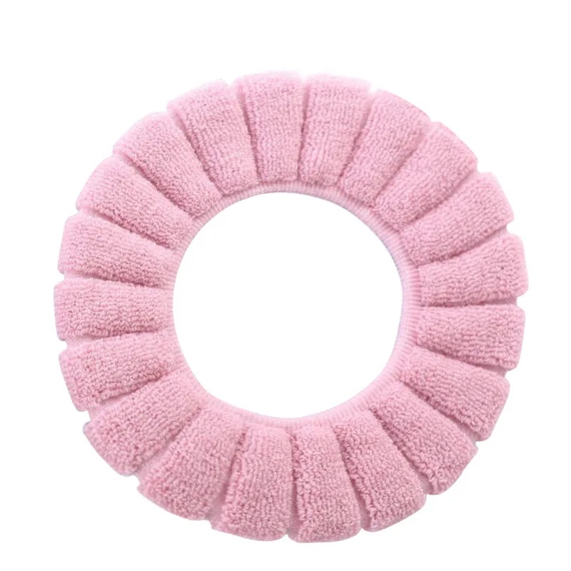 

Thick Knit Universal Washable Warm Toilet Seat Cover Mat Set for Home Decor Pumpkin Pattern Washable Toilet Cover Set