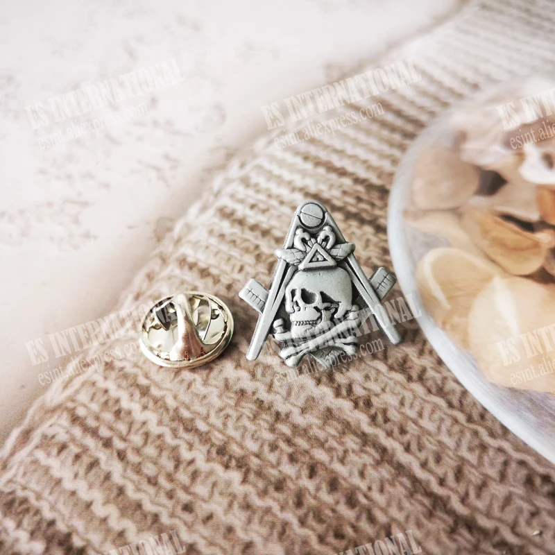 Оптом масонские значок булавки на лацканы масон вольный каменщик BLM51 Размер 1 9*2