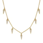 BOAKO Ins треугольник ожерелье для женщин 2020 серебро 925 ювелирные изделия ожерелья подвески ожерелье ювелирные изделия ожерелье бижутерия для женщин #7,3