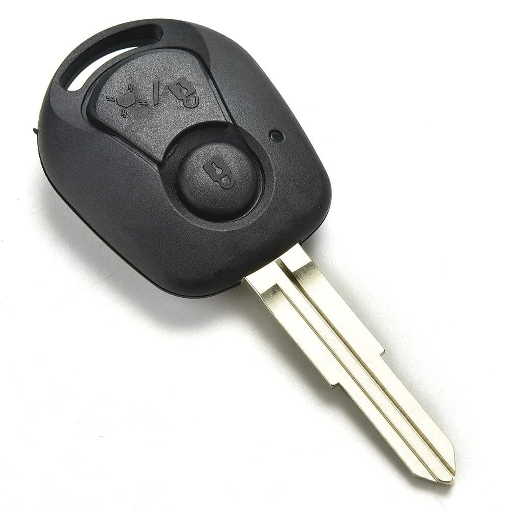 

2 кнопки дистанционного ключа оболочки с логотипом для SSANGYONG ACTYON KYRON REXTON необработанное Лезвие Чехол для брелка с ключом Замена