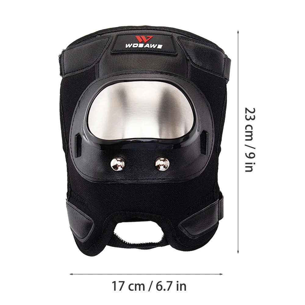 Наколенники из нержавеющей стали для мотоциклов набор налокотников мотокросса