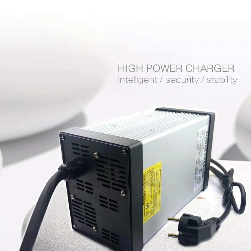 yzpower 14 6v 40a lifepo4 lithium battery charger for 4s 12v 80ah 100ah 200ah lifepo4 lithium ebike battery with 4cooling fan free global shipping