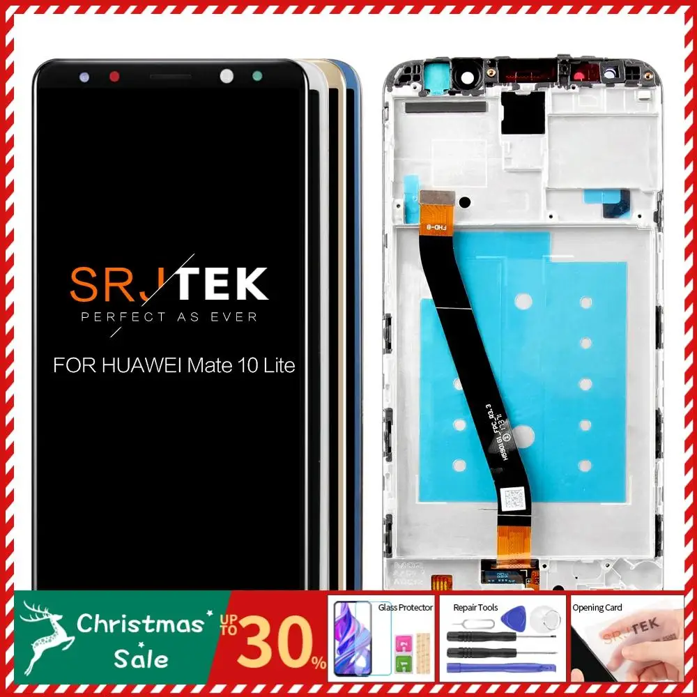 Для huawei mate 10 Lite ЖК сенсорный экран с рамкой дисплей huawei mate 10 Lite дисплей ЖК Nova 2i RNE-L21 Замена