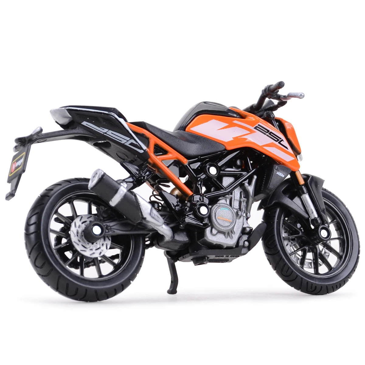 Bburago 1:18 KTM 250 Duke veh&iacute;culos fundidos a presi&oacute;n juguetes de modelos de motocicletas coleccionables-2