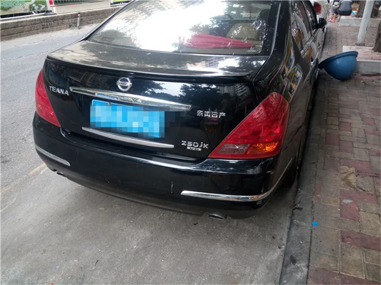 Спойлер для Altima 2008 2012 Nissan спойлер из АБС пластика заднее крыло автомобиля цветной