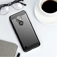 For Cover Motorola Moto Case Motorola Moto Plus Carbon Fiber Shell Anti-knock Phone Case For Motorola Moto Cover