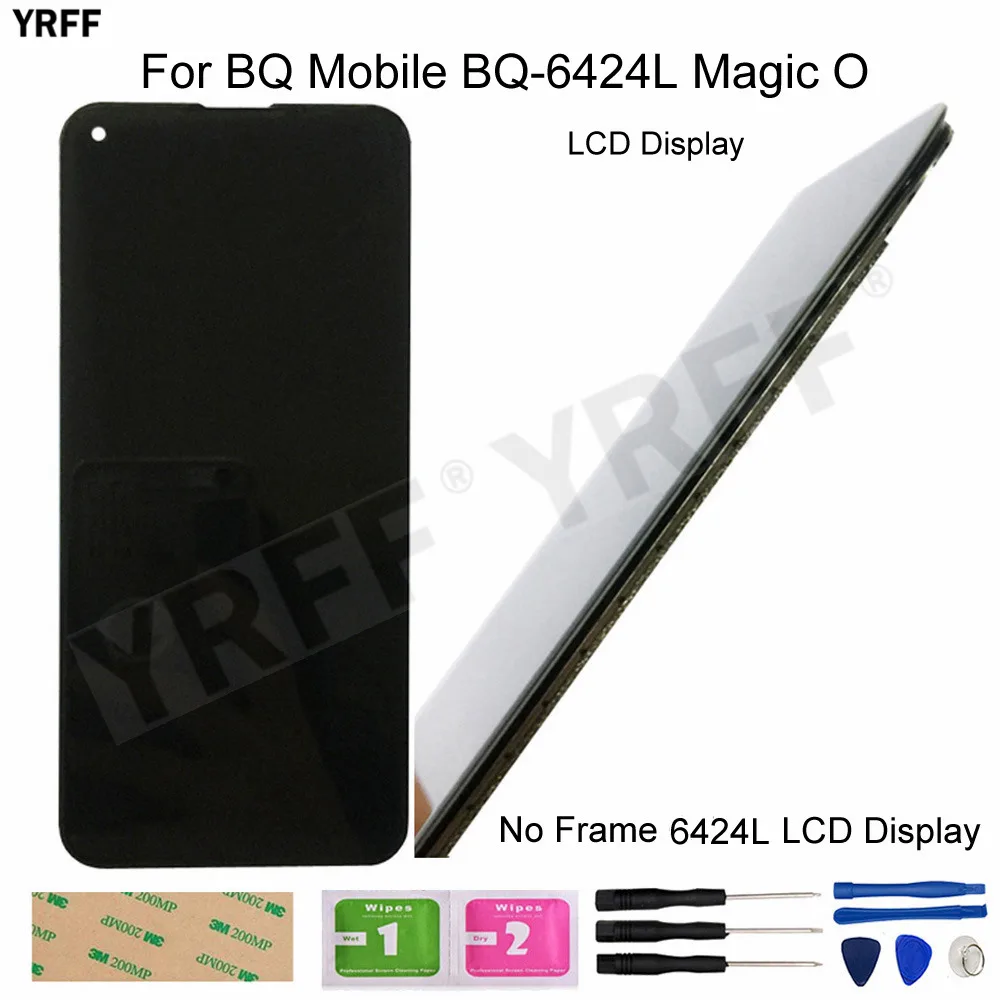 Для BQ 6424 6424L ЖК-экран s для Mobile BQ-6424L Magic O дисплей сенсорный экран дигитайзер