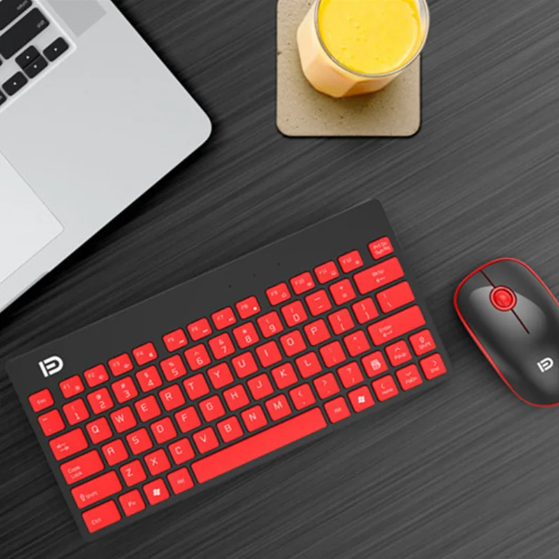 Беспроводная Bluetooth клавиатура и мышь костюм 104 клавиш игровые клавиатуры