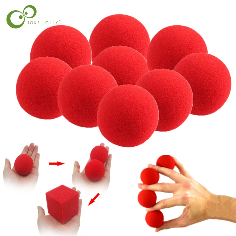 10 шт./лот 4 5 см большие губки Новая мода крупным планом Волшебная губка мяч