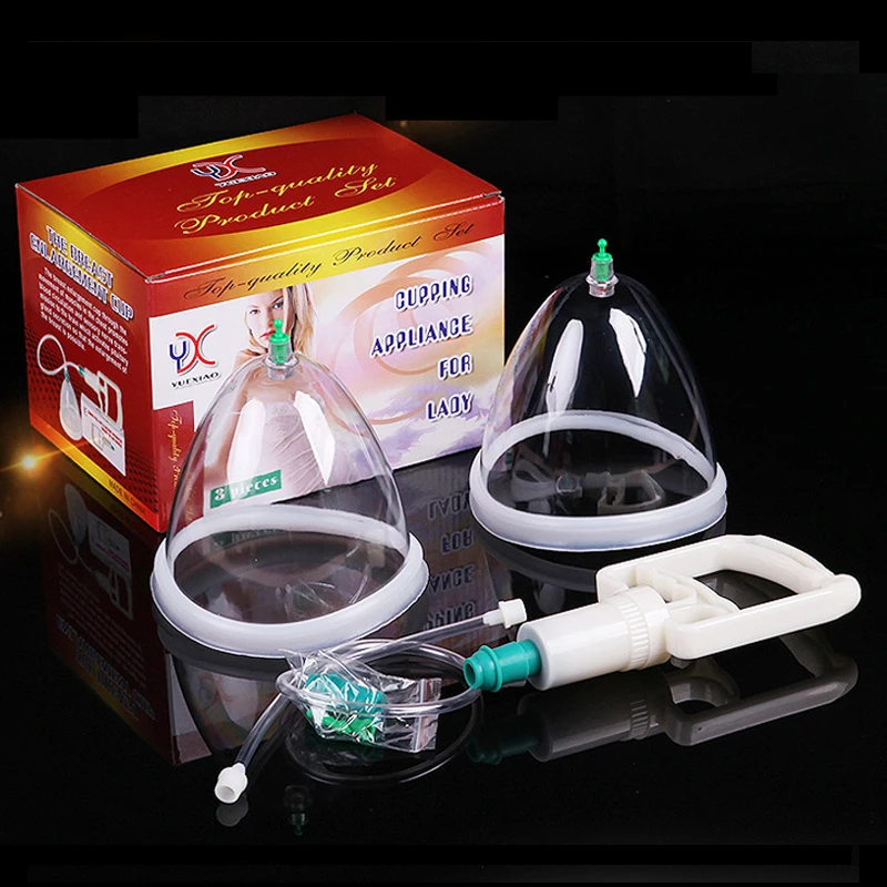 

No Electric Breast & Buttocks Enhancement Pump Lifting Vacuum Suction Cupping Suction Therapy Device