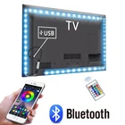 USB-подсветильник ка для телевизора, RGB-подсветильник ка, 1 м, 2 м, 3 м