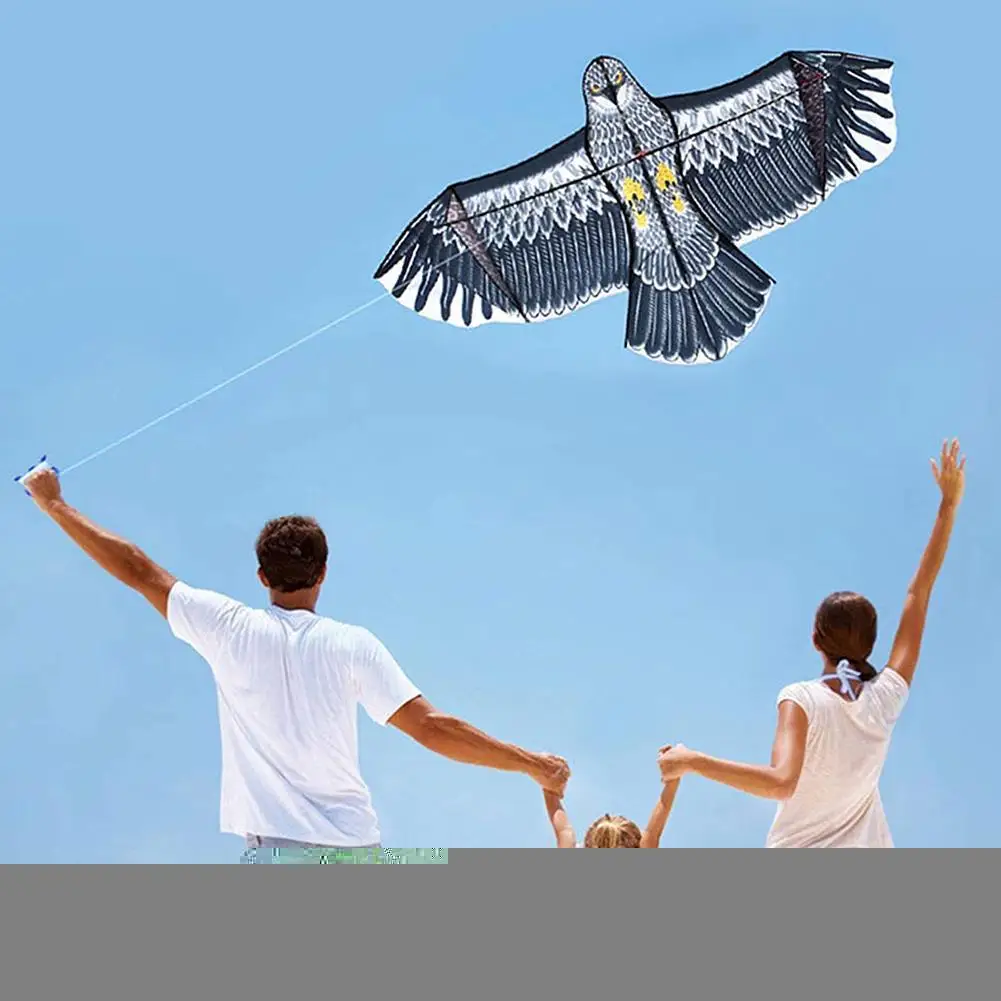 

Owl Bird Repelling Kite Emulation Flying Drive Bird Line For Garden Bird Kite Yard Light Kite Farm Weight Kite With 2M P3O7