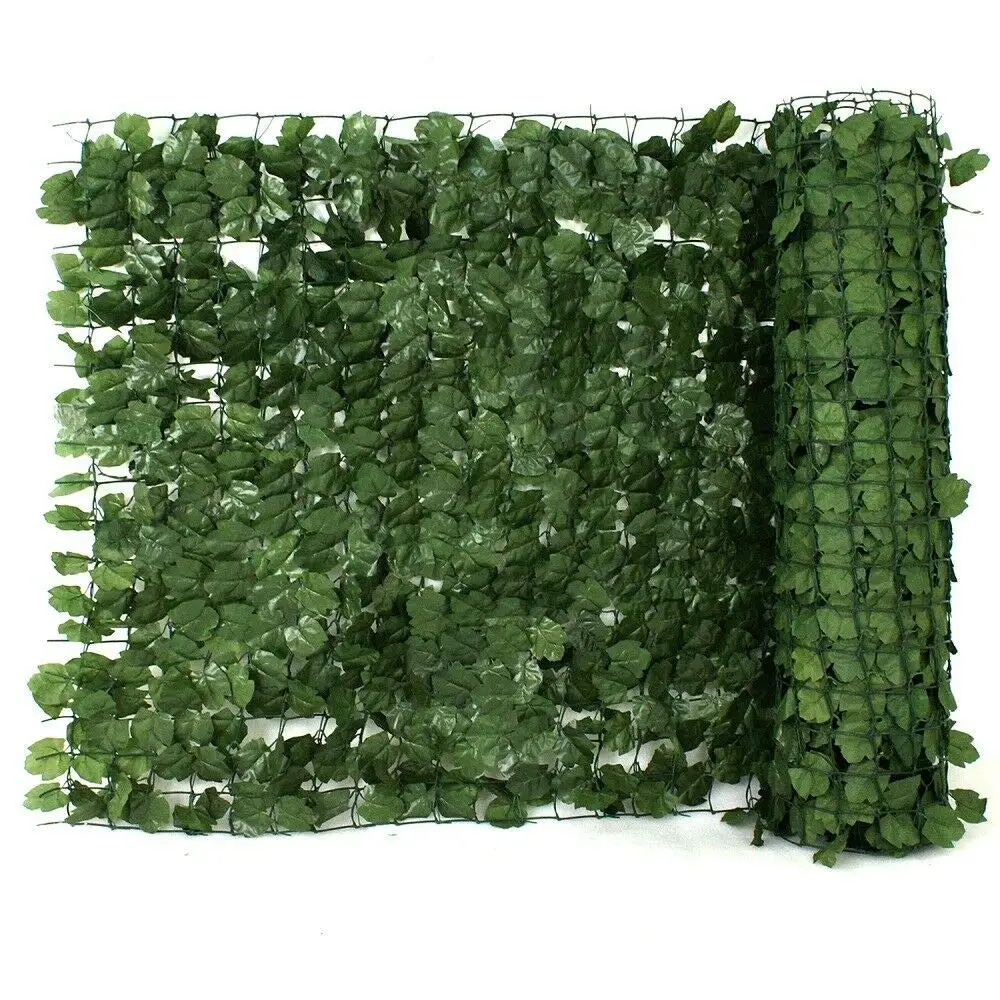 1×3M Artificial Hedges Fence Faux Ivy Vine Leaf Fake Foliage Garland Leaves Decoration for Home Decor Indoor Outdoors | Дом и сад