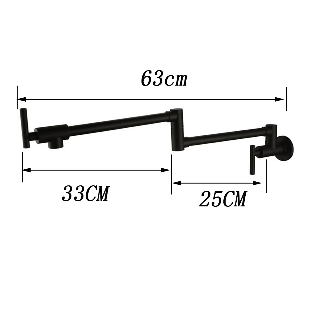 Two-Handle Bathroom Kitchen Faucet Single Hole Cold Water Folding Wash Basin Tap Crane Sink | Обустройство дома