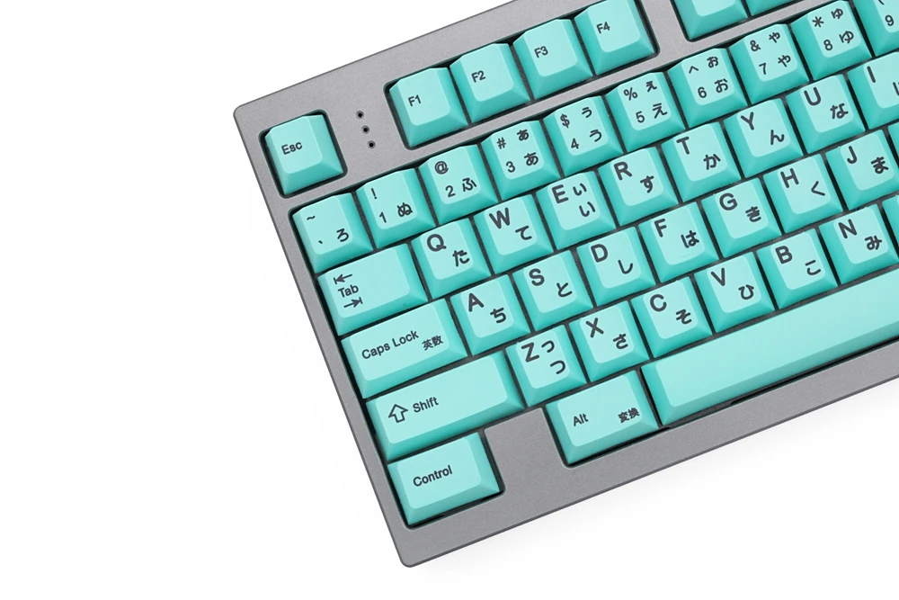 Cyan 139 японский корень черный шрифт язык Вишневый профиль краситель Sub Keycap PBT для gh60
