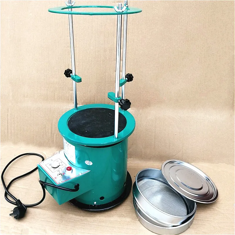 Электрическая вибрационная сито Шейкер для сита диаметром 30 см с функцией