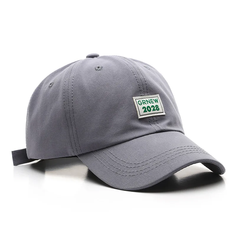 

spring and Summer Digital sticker cotton baseball cap male outdoor sports leisure female sun shading cap in stock