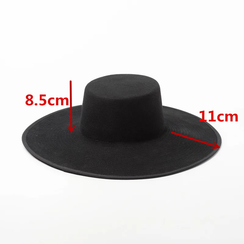 

01811-HH8153 winter warm % wool Double color splicing Magazine cover desige leisure fedoras cap men women warm hat