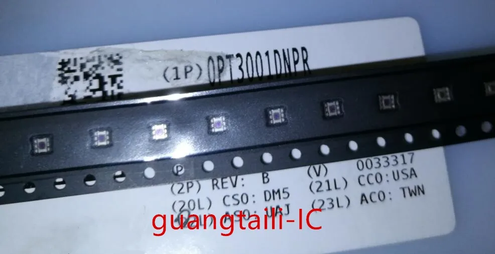 

10PCS OPT3001DNPR OPT3001 OPT3001DNP USON6 2*2 Ambient light sensor chip New original