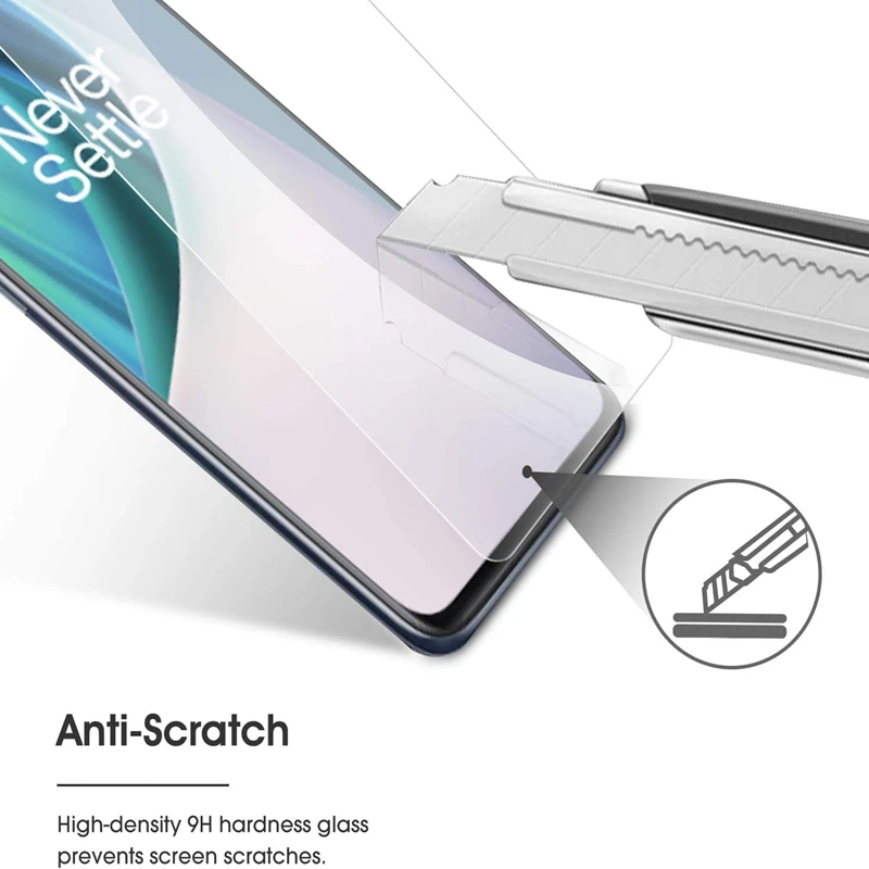 2pcs screen protector for oneplus nord 10 5g tempered glass screen protector for oneplus nord 10 9 hardness hd anti scratch free global shipping