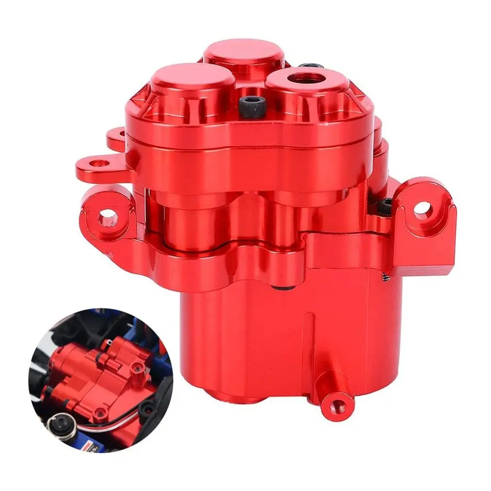 

2 Color Thermal Conductivity RC Gearbox Housing Data Accurate Gearbox Housing For Traxxas TRX-4/6 Aluminum Alloy
