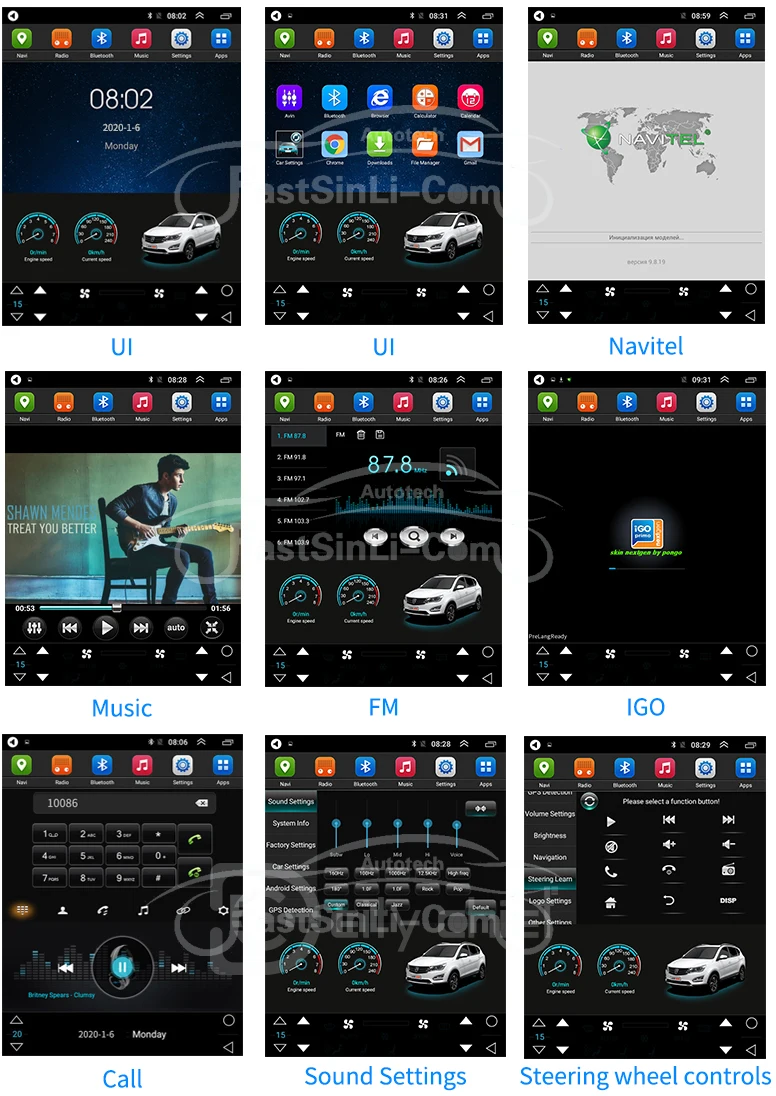 Автомобильный мультимедийный плеер на Android для TOYOTA COROLLA radio 2007 2013 с GPS