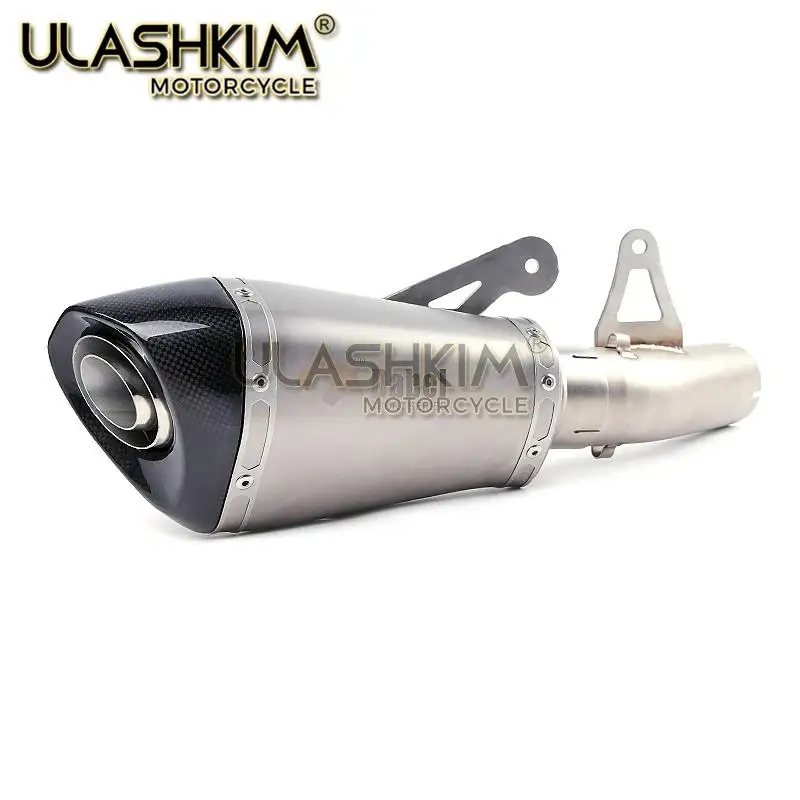 Мотоцикл из углеродного волокна глушитель Escape средняя звеньевая труба полная