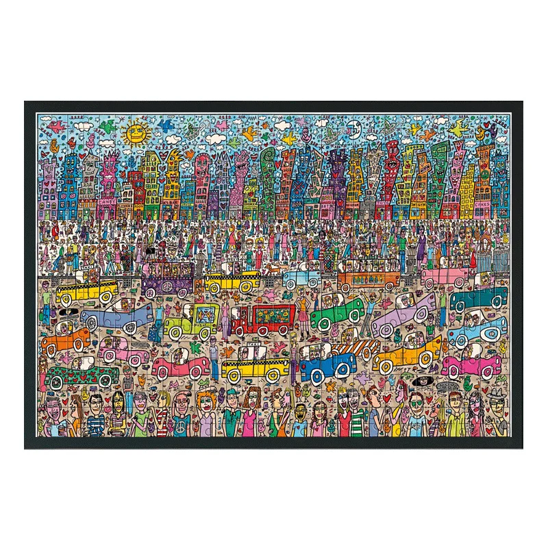 

CX Fairy Tale World Puzzle Frame 5000 Pieces Puzzle Photo Frame Three-Dimensional Picture Frame Solid Wood Puzzle Picture Frame