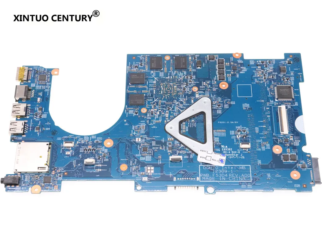 

Laptop Motherboard DOH70 12309-1 FOR Dell Inspiron 7737 CN-02D5TK 2D5TK PWB F53D4 REV A00 I5-4200U Motherboard tested 100%