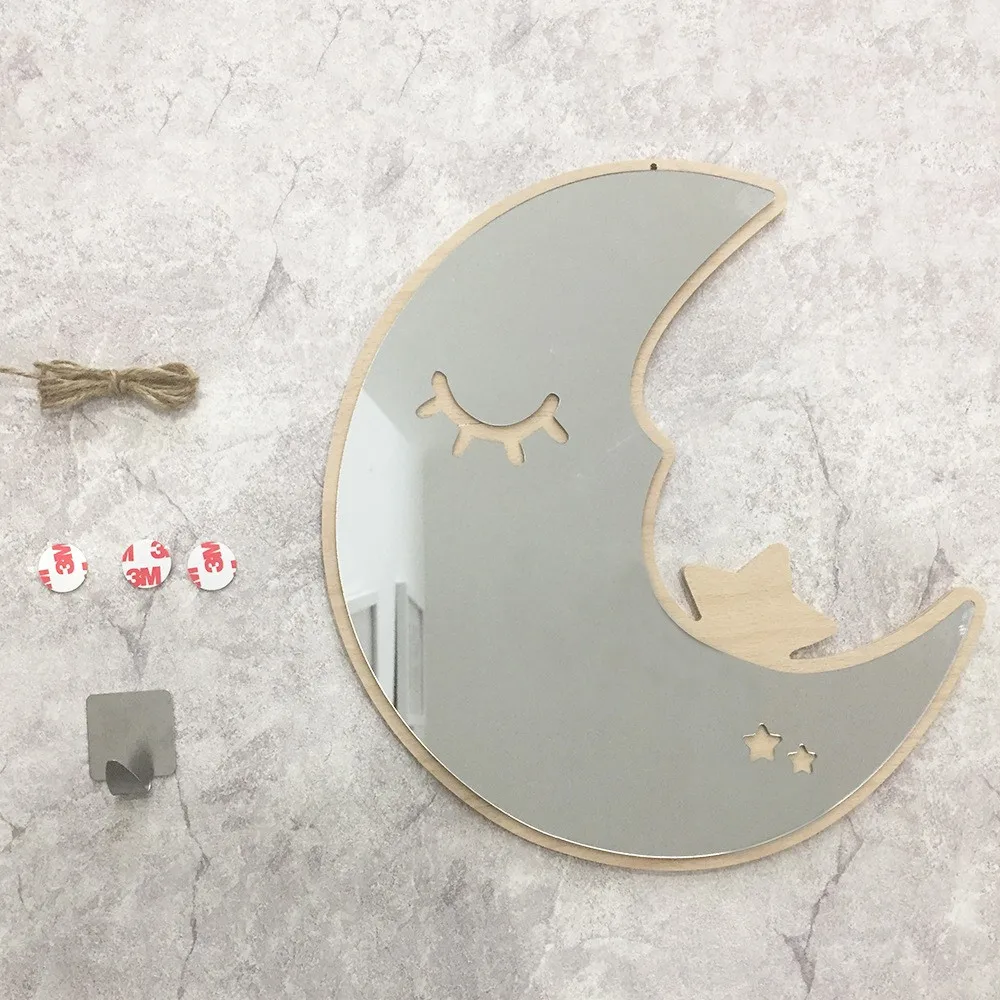 26 5x29 см отделка под дерево трехмерные зеркальные настенные наклейки DIY можно