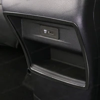 lsrtw2017 car armrest rear storage box frame trim cover for trumpchi gac gs5 2019 2020 2021 accessories auto styling parts