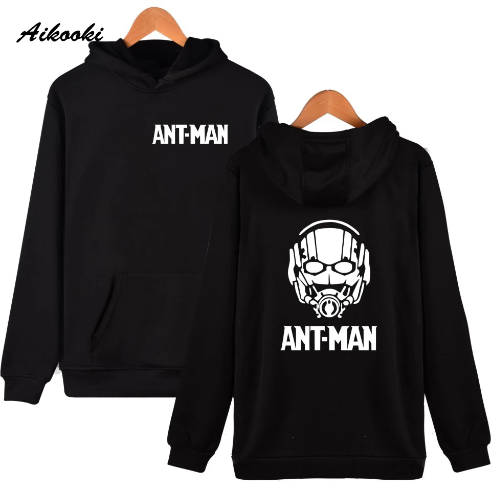 

Trendy Popular Ant-men Hoodies Sweatshirts Men/Women Print Long Sleeve Autumn Pullovers Hoodies Casual Simple Style Coats Tops