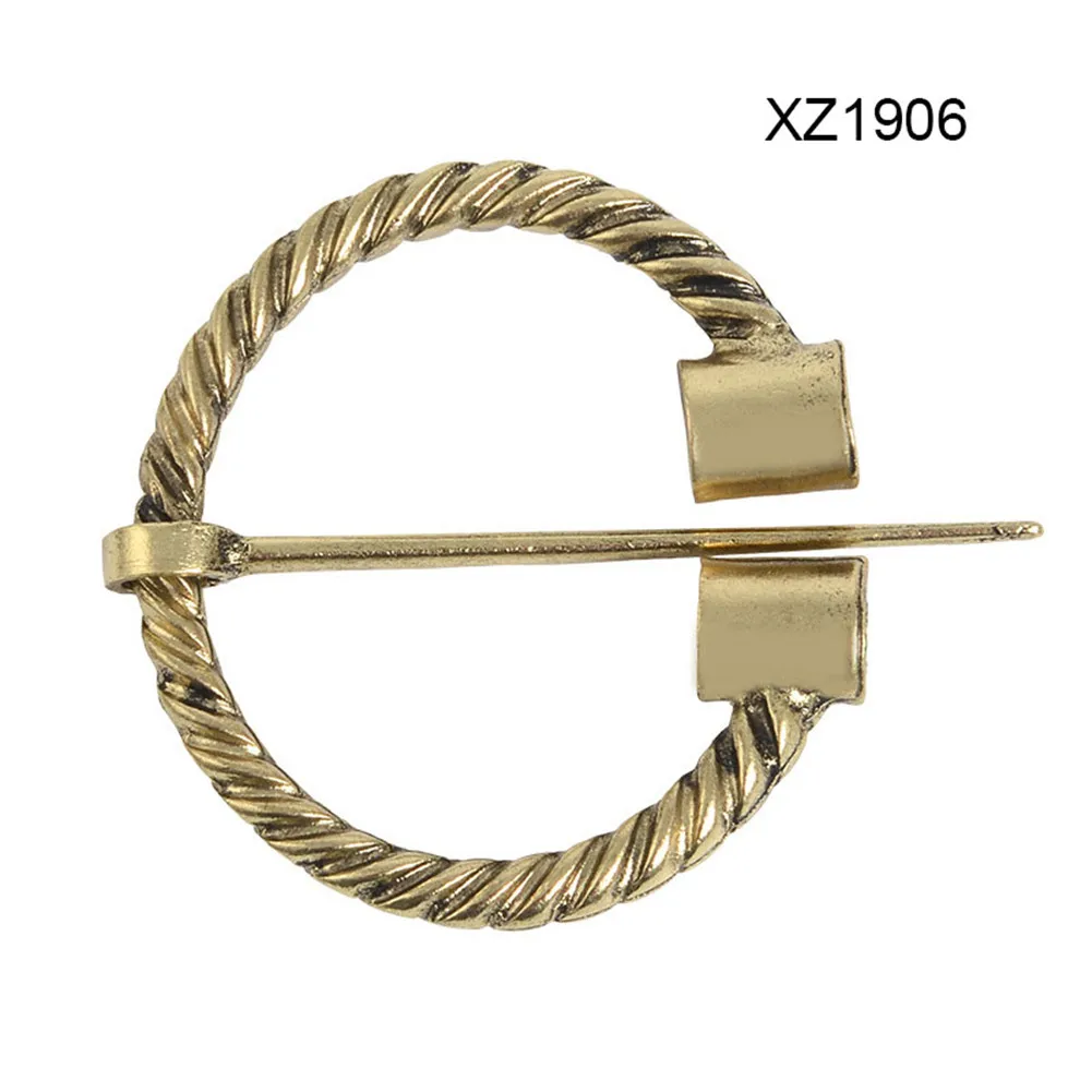 Винтажные заколки викингов высокого качества средневековая Скандинавская брошь