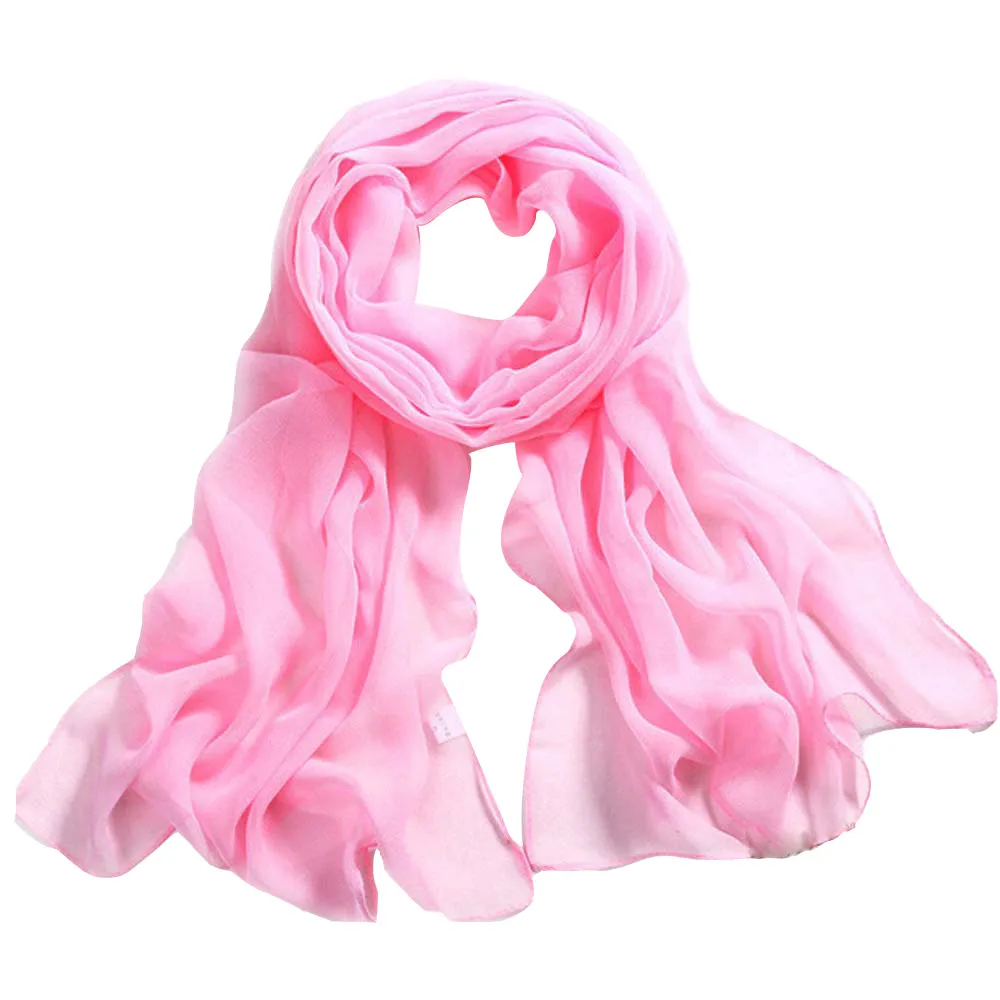 

Women Scarf Multicolor Peach Blossom Printing Long Chiffon Soft Wrap Scarf Ladies Shawl Scarves Abrigos Accesorios Mujer #T5P