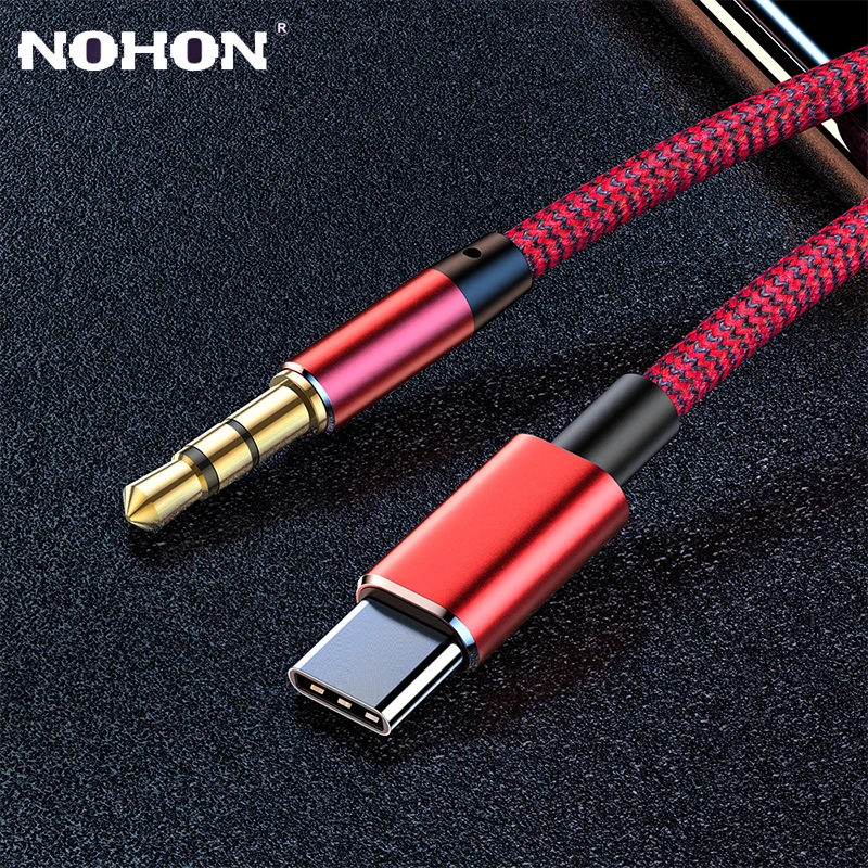 Новый USB Тип C Мужской Aux аудио кабель для 3 5 мм разъем мужской динамик наушников