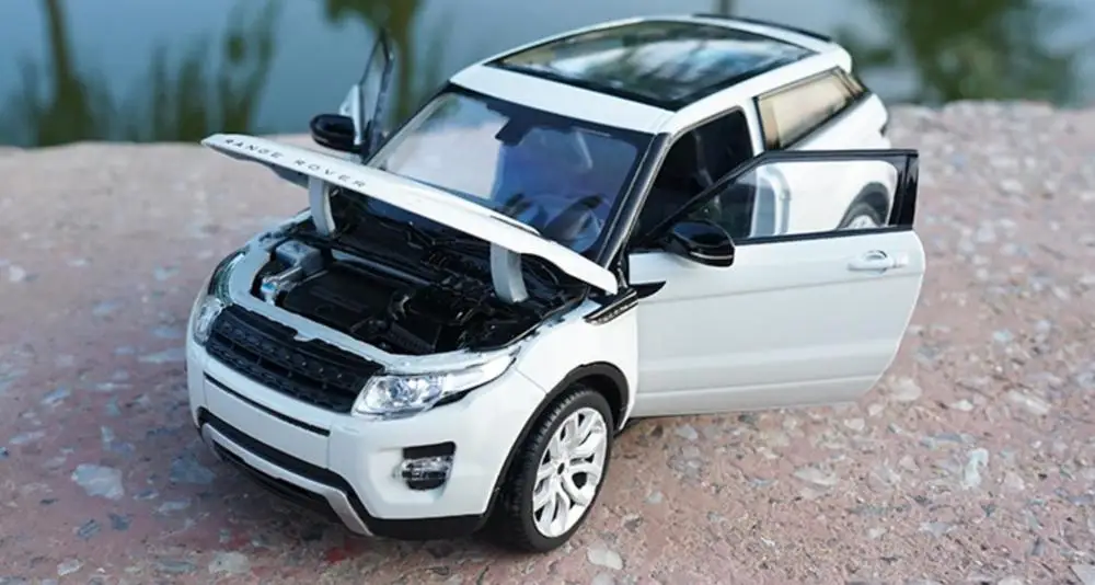 Welly 1/124 1:24 Range Rover Evoque SUV Off Road Vehicle Car Diecast Display Model Birthday Toy For Kids Boys Girls | Игрушки и хобби