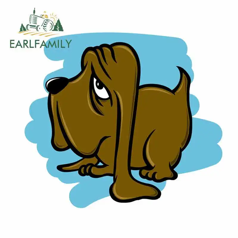 EARLFAMILY 13 см x 11 6 для меланхоли собака виниловые автомобильные наклейки креативные