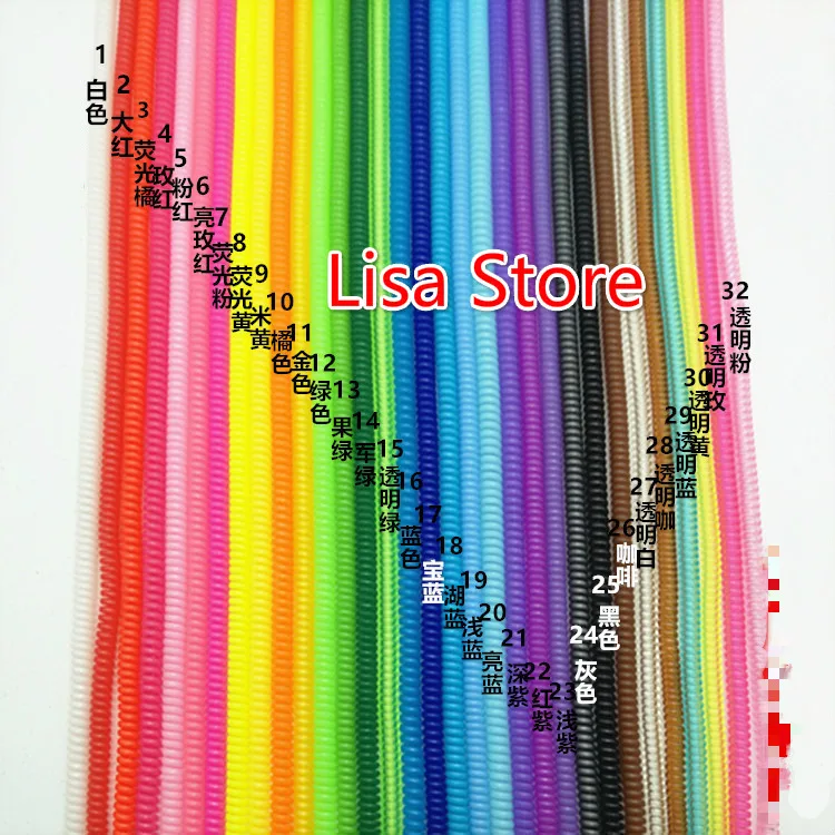 

100pcs/lot 60cm Plastic spring Protective sleeve Mobile Tablet Spiral Cord Protector for Cell Phone iPhone Charger Earphone Cord