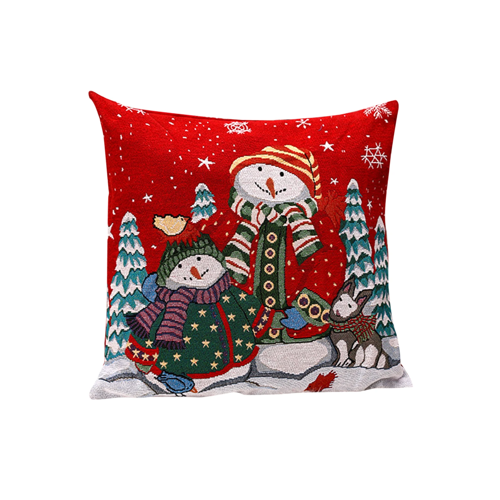 2020 Подушка Чехол Санта Клаус принт старика диван-кровать наволочка для домашнего