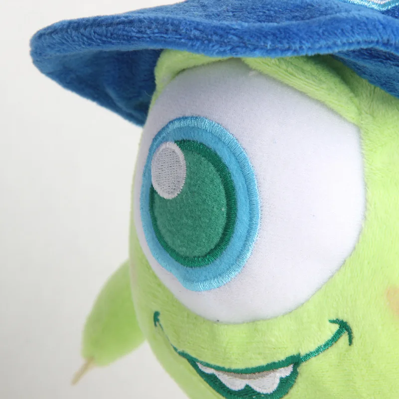 Disney Monsters University Mike Wazowski плюшевые игрушки 20 см Mr.Q мягкие набивные куклы подарок на