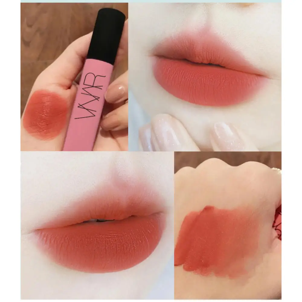 

5 Colors Matte Velvet Lip Glaze Waterproof Lasting Moisturizing And Not Easy To Fade Lip Gloss Lipstick Sexy Lip Makeup